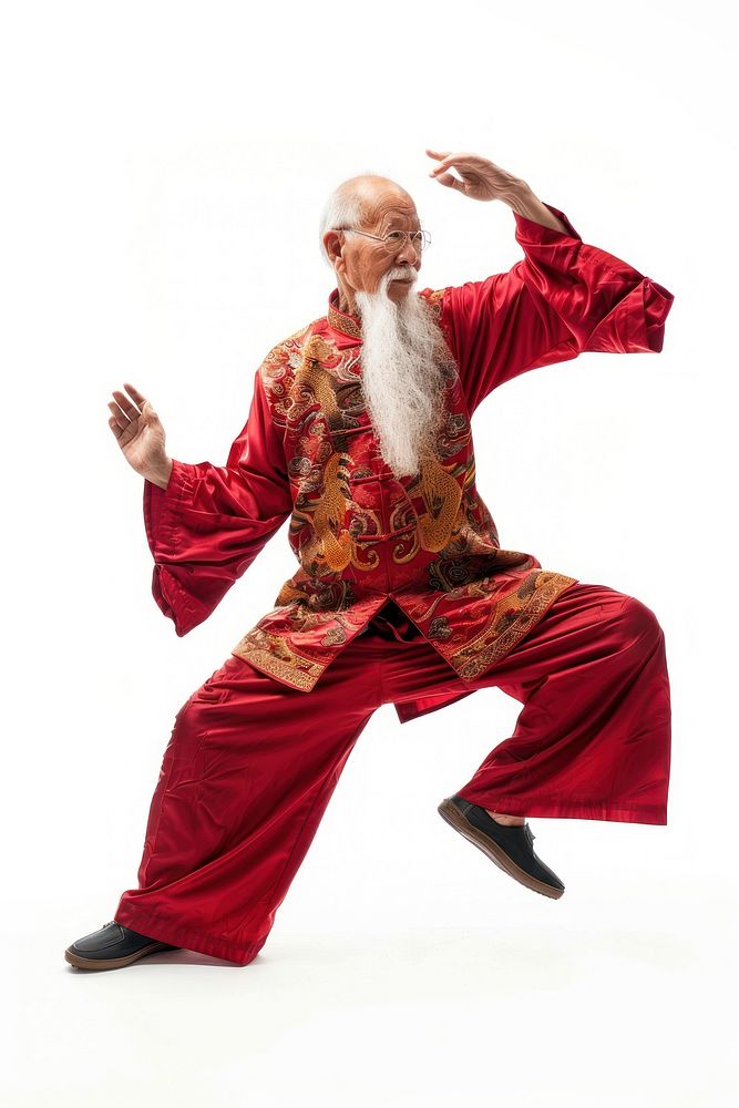 Senior chinese man clothing apparel person.