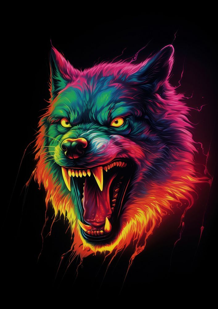 A werewolf art wildlife animal.