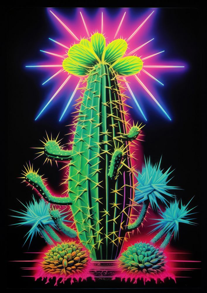 A hypnotizing cactus pineapple produce plant.