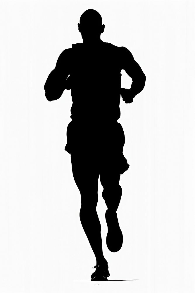 Fitness silhouette clip art adult white background determination.