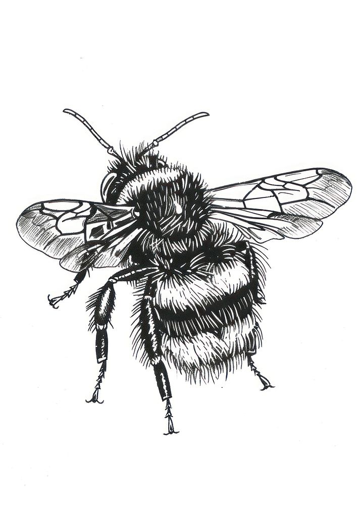 A bee invertebrate bumblebee andrena.