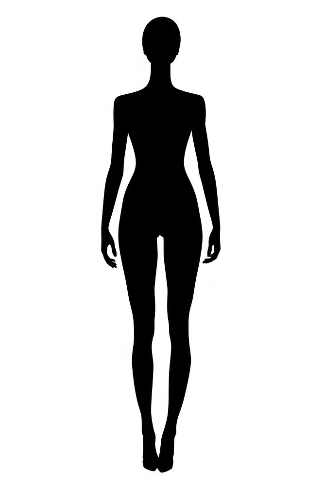 Mannequin silhouette clip art adult white white background.