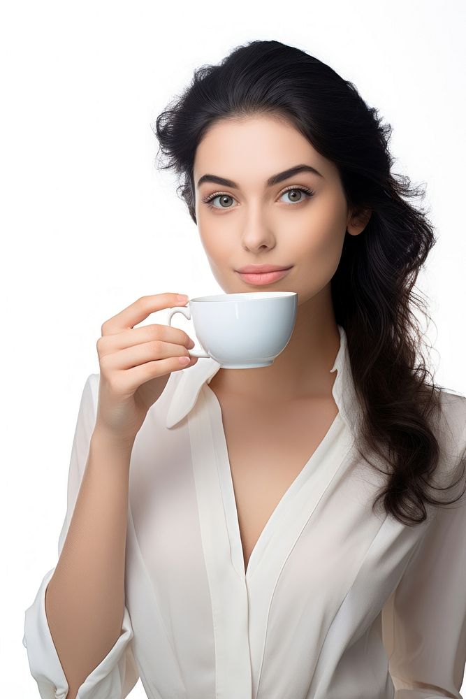 Woman drinking tea photo photography portrait.