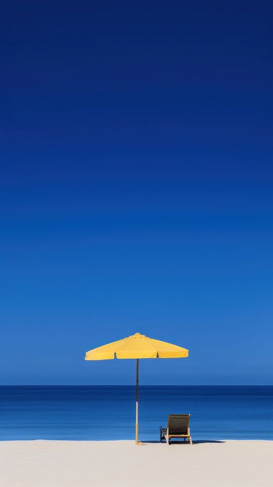 High contrast beach photography furniture outdoors nature.