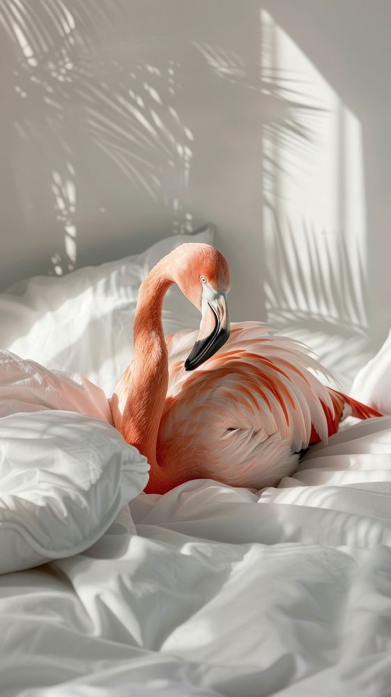 Flamingo animal bed furniture.