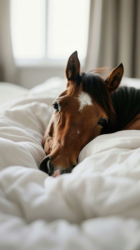 Horse animal bed furniture.