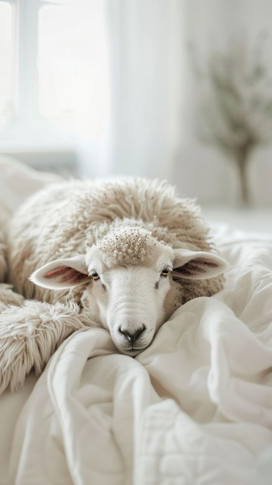 Animal sheep livestock blanket.