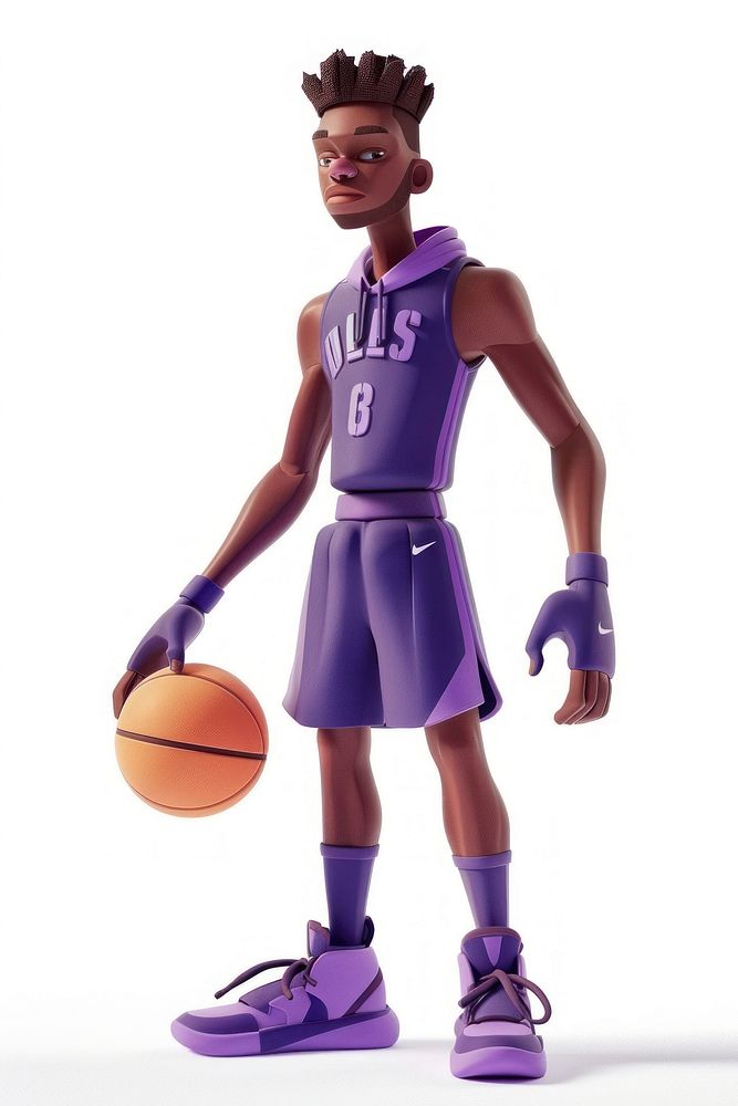Player basketball figurine person sports.