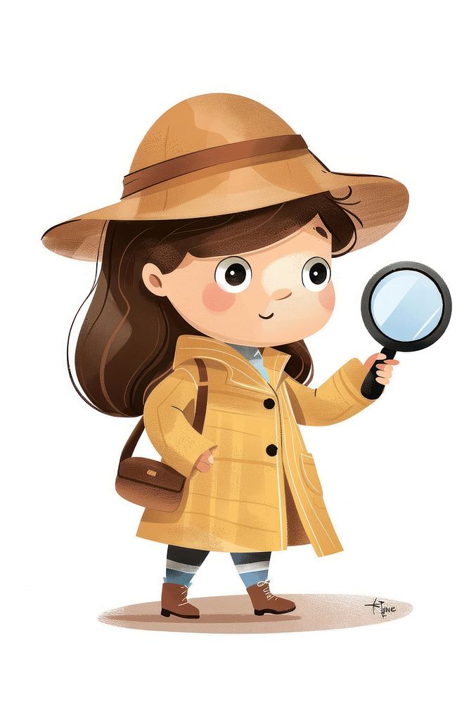 Magnifying photography clothing portrait.