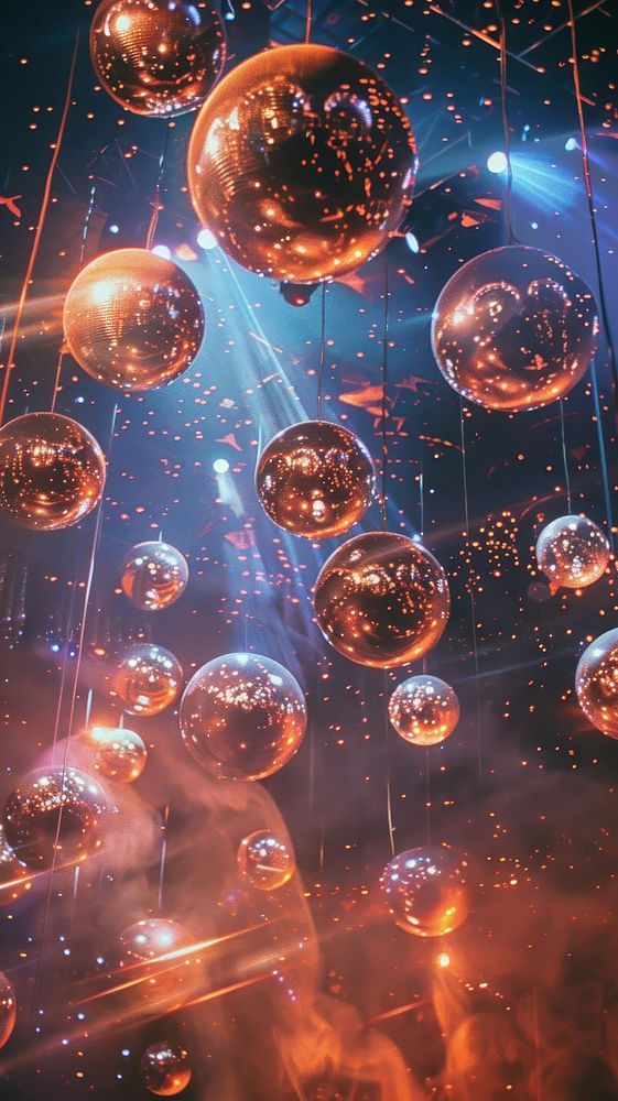 Disco balls astronomy lighting universe.