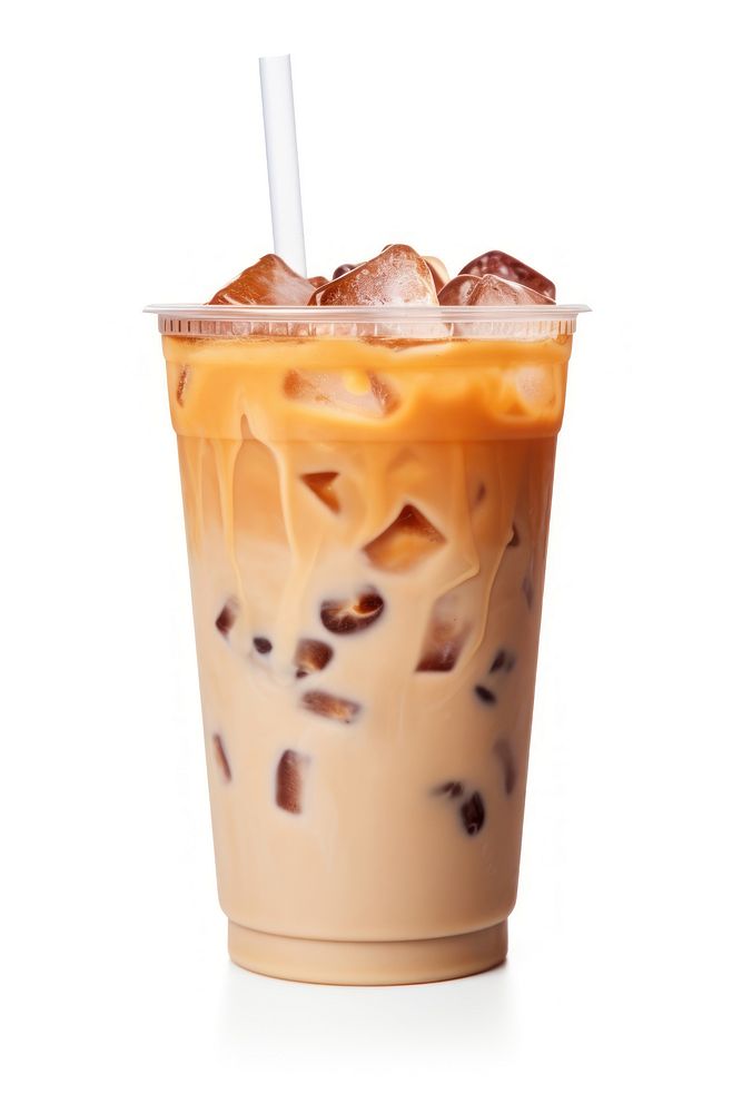 Ice latte cup beverage drink.