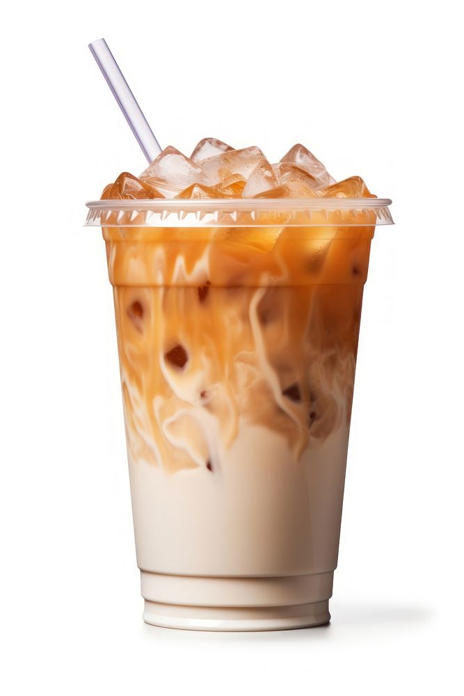 Ice latte cup beverage smoothie.