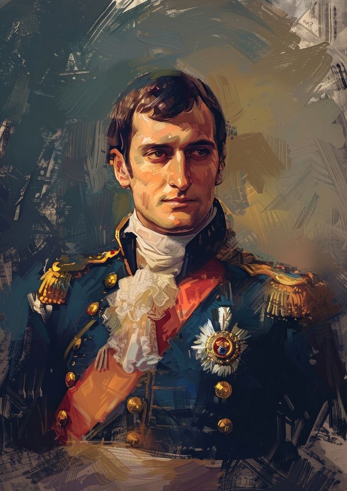 Napoleon painting portrait photography.