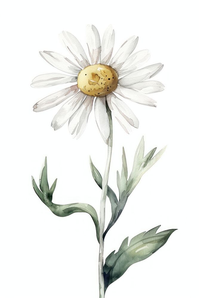 Daisy asteraceae blossom flower.