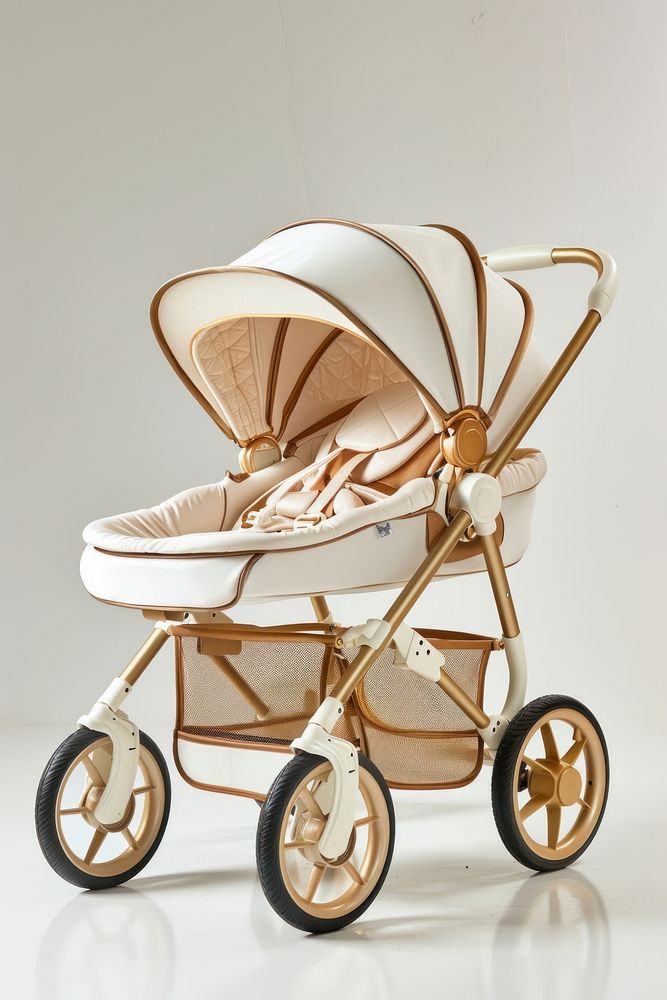 A modern baby stroller vehicle wheel transportation.