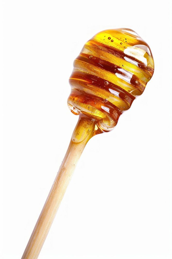 Honey dipper stick confectionery lollipop ketchup.
