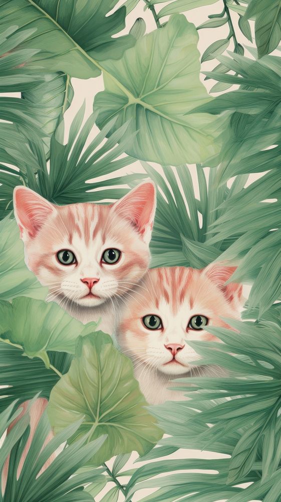 Wallpaper cats backgrounds animal mammal.