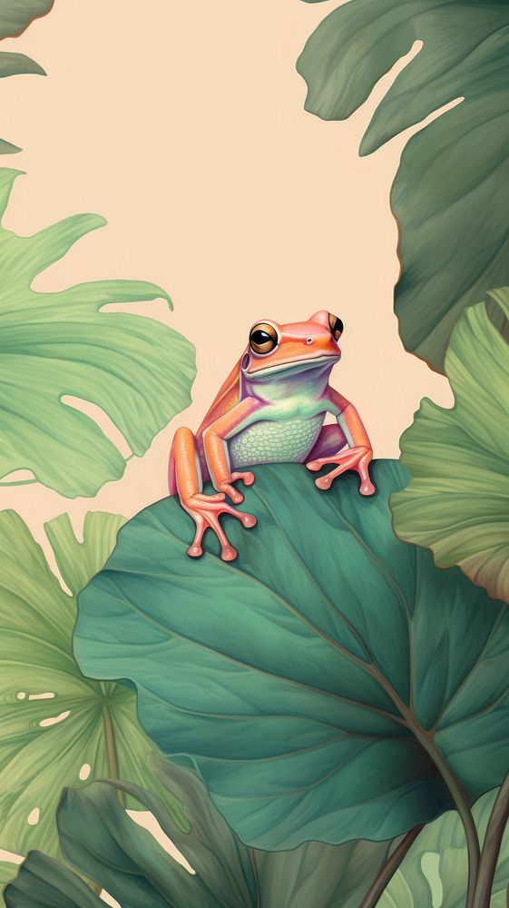 Wallpaper frog amphibian wildlife reptile.