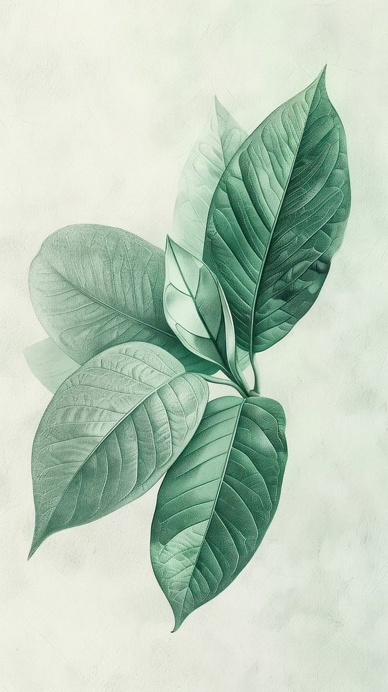 Wallpaper leaf drawing sketch backgrounds.