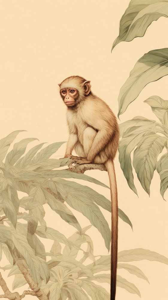 Wallpaper monkeies wildlife animal monkey.