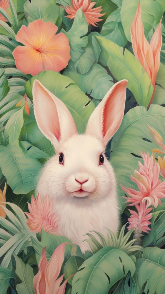 Wallpaper rabbits backgrounds animal rodent.