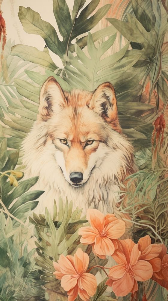 Wallpaper wolfs backgrounds painting drawing.