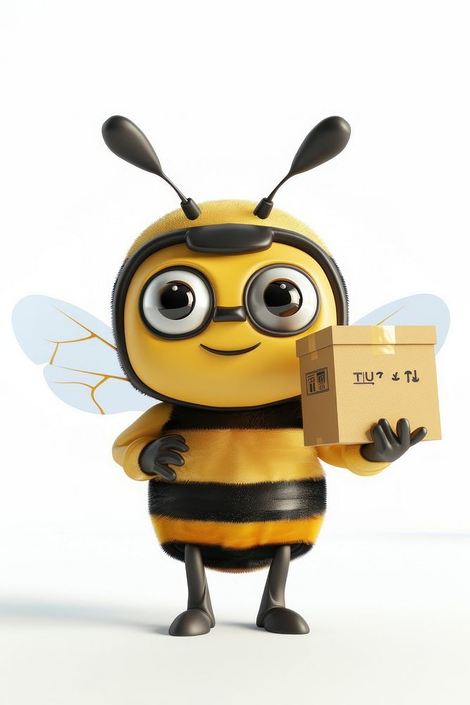 Bee in delivery costume animal insect hornet.