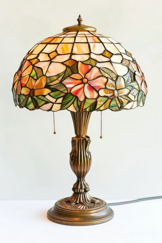 Table lamp chandelier lampshade.