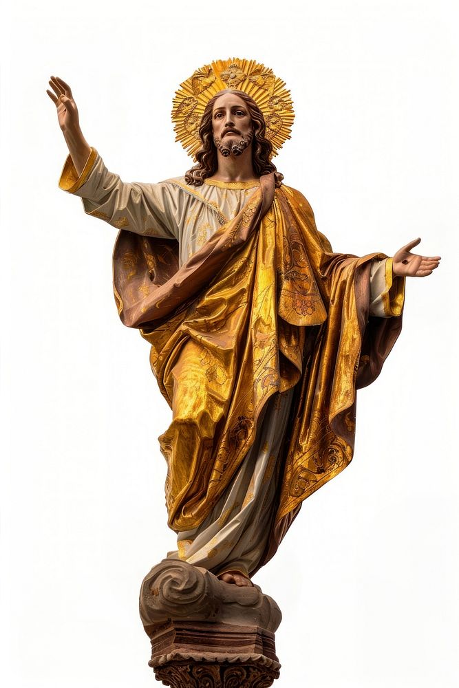 Christ holy of Christianity resurrection jesus sculpture person statue.