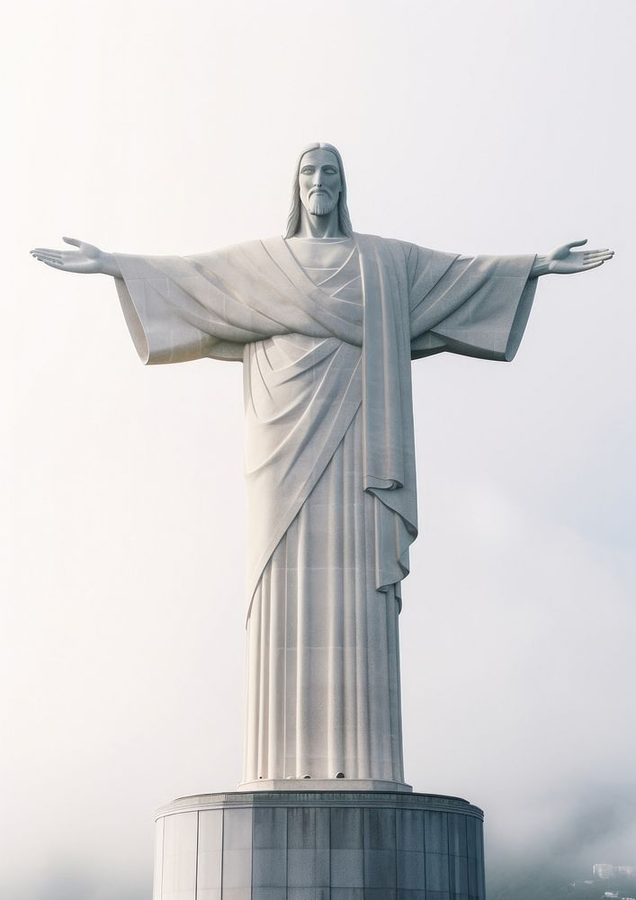 Christ the Redeemer statue of Jesus Christ in Rio de Janeiro sculpture representation spirituality.
