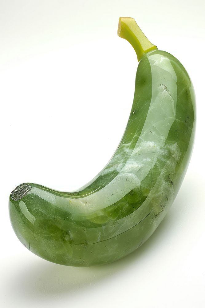 Banana in style of jade vegetable plant food.