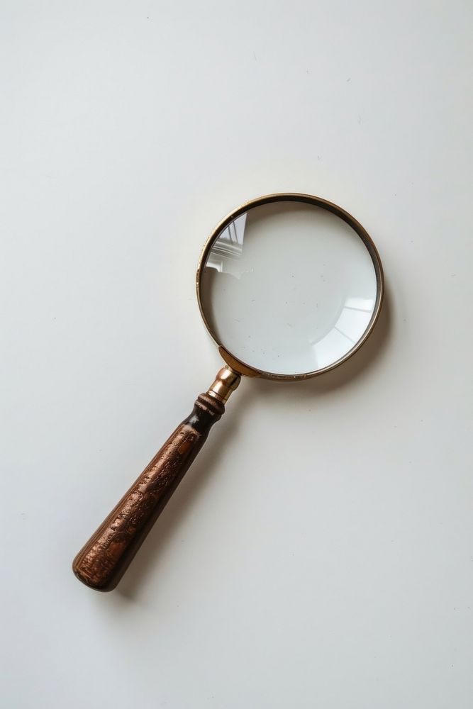 Magnifying glass simplicity reflection circle.