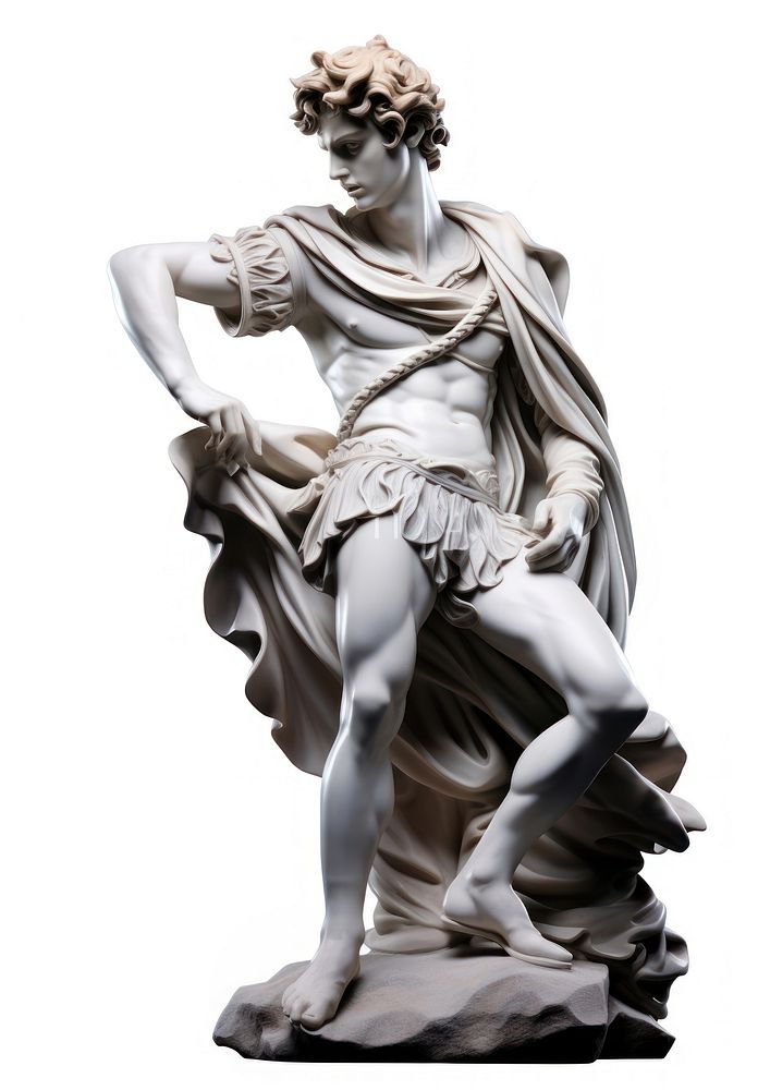 Statue of David by Michelangelo statue sculpture white.