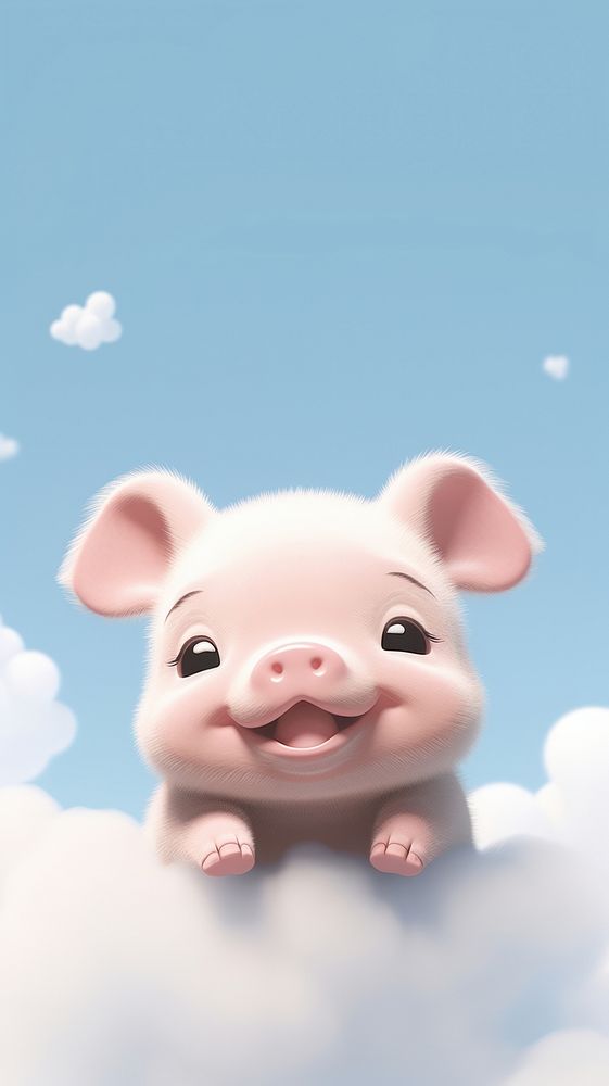 Baby pig animal mammal piggy bank.