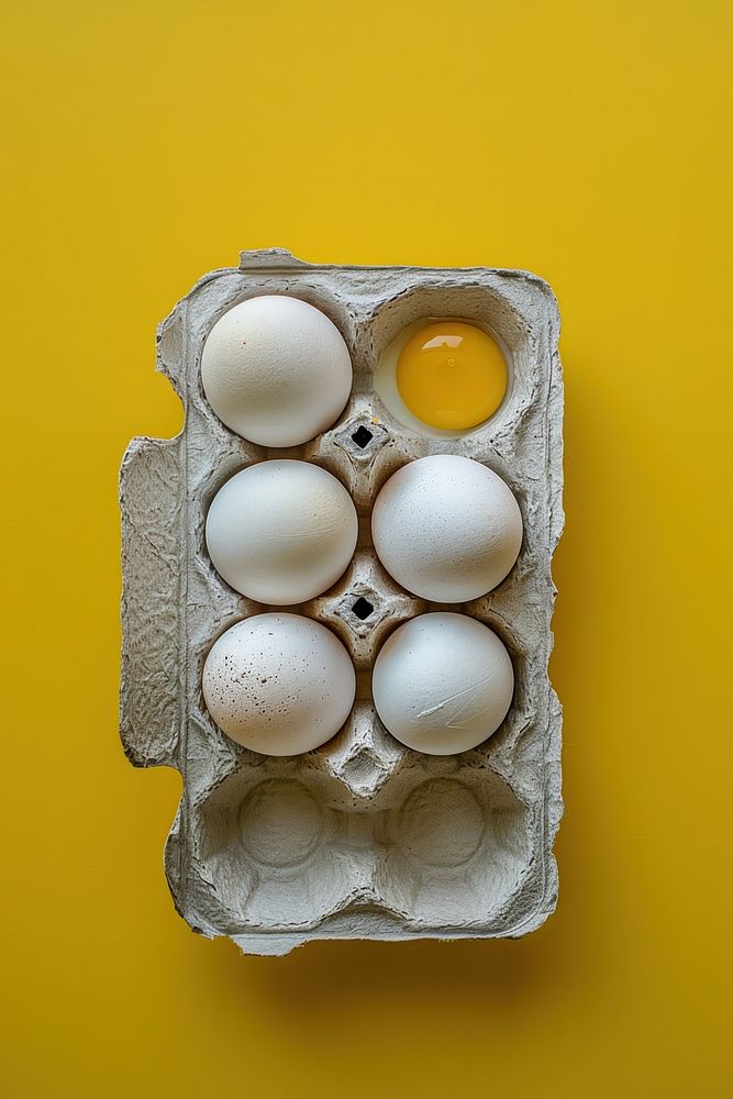 Six eggs food.