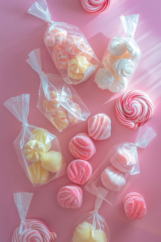 Candy in package confectionery lollipop dessert.