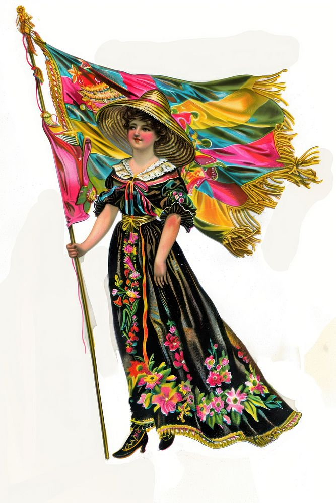 A festa junina woman hat art clothing.