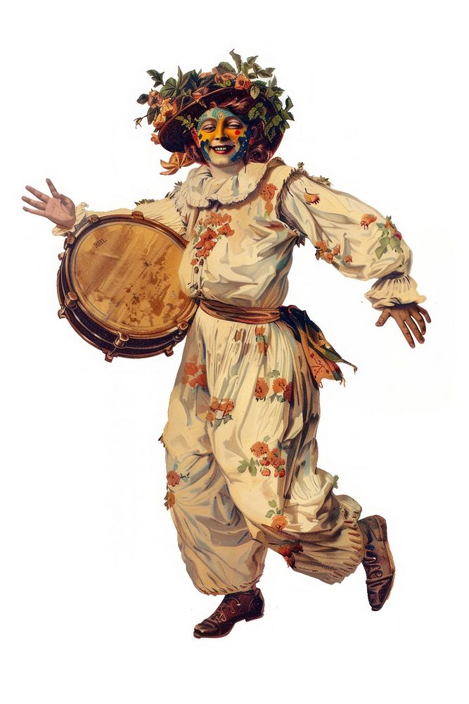 A Midsummer person percussion performer.