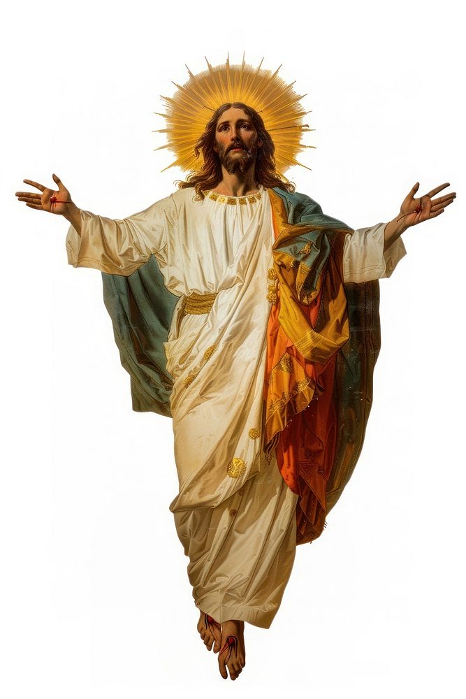 Jesus Christ art clothing apparel.