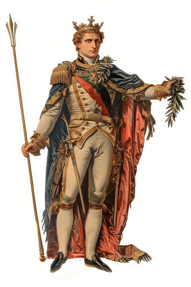 Napoleon man art clothing.