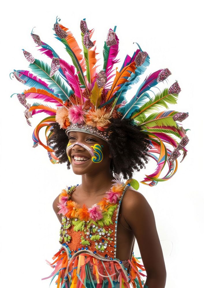Latina Caribbean girl accessories accessory carnival.