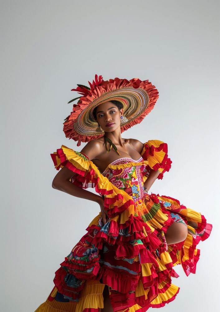The Latina Brazilian woman recreation performer dancing.