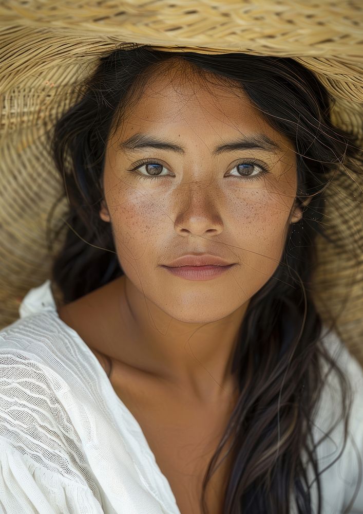 The Latina Colombian woman photo photography portrait.