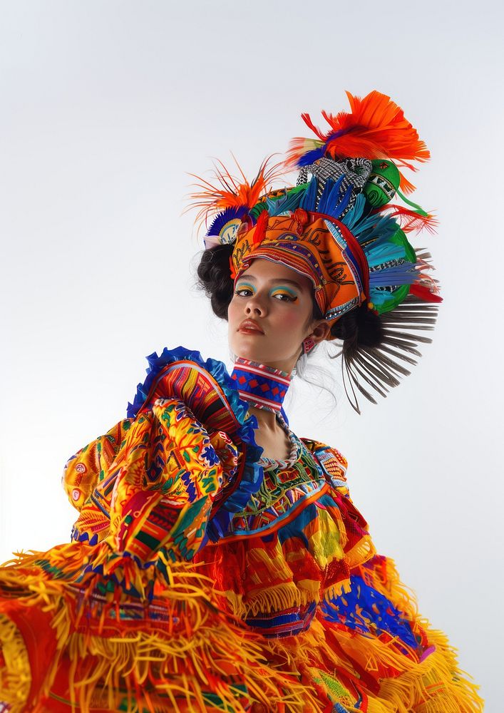 Latina Colombian woman recreation dancing person.
