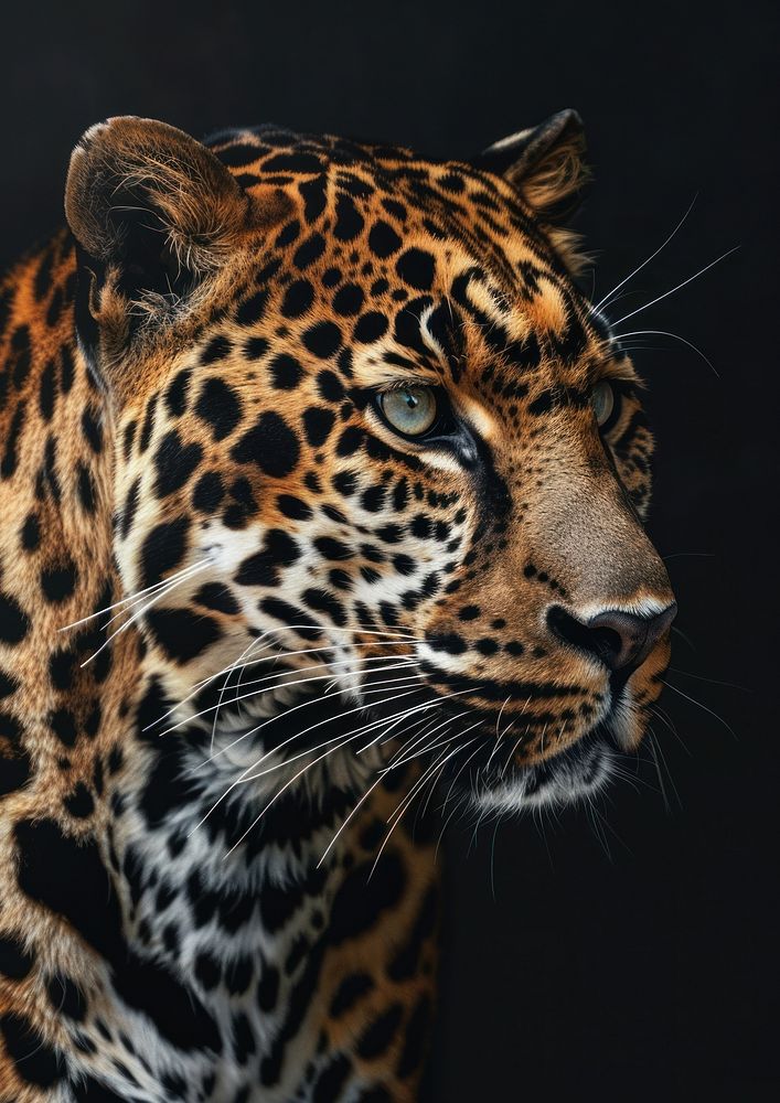 Leopard wildlife panther animal.