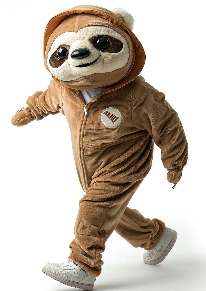 Sloth mascot costume person clothing footwear.