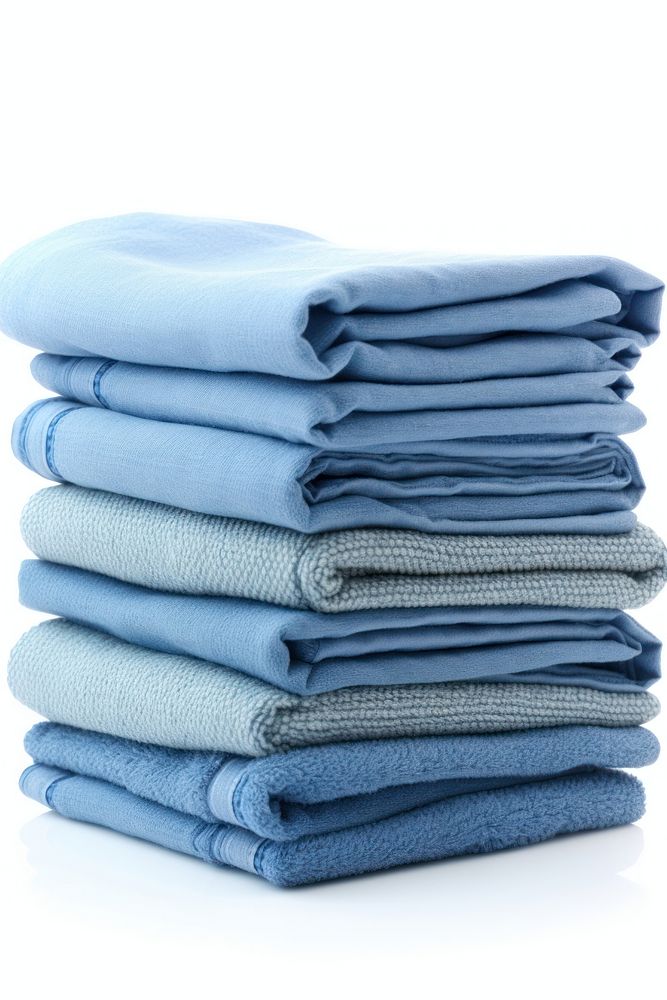 Blue jean blanket diaper towel.