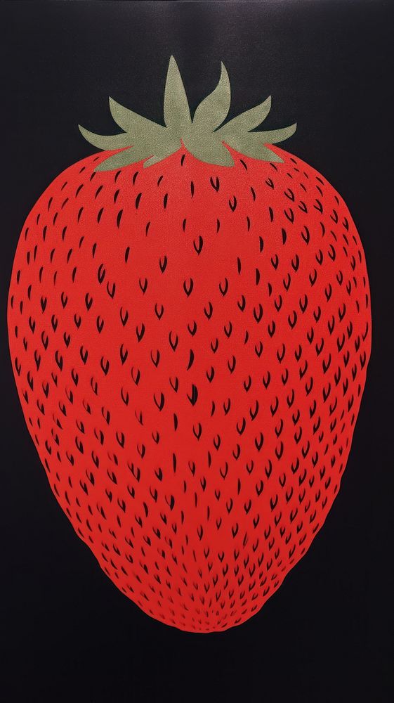 Strawberry chandelier produce fruit.