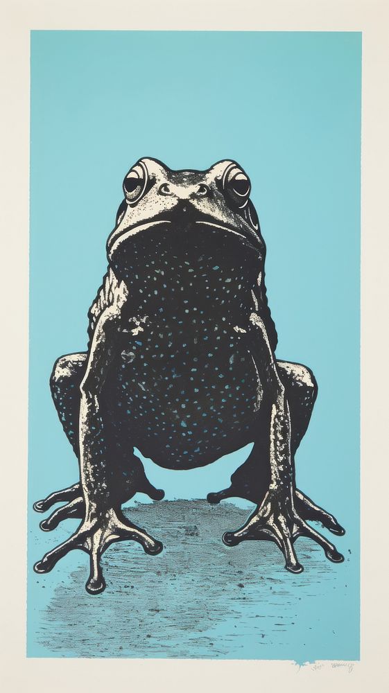 Frog amphibian wildlife animal.