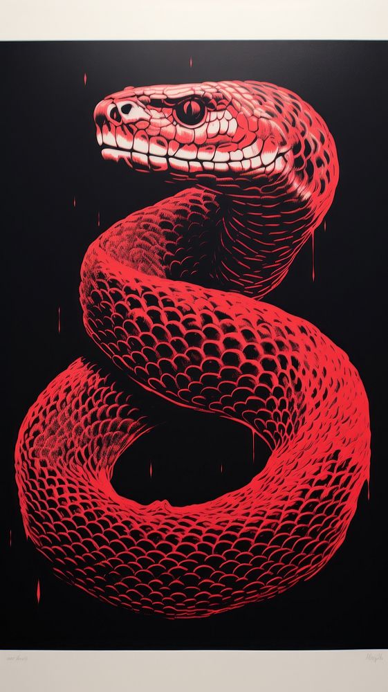 Snake reptile animal cobra.